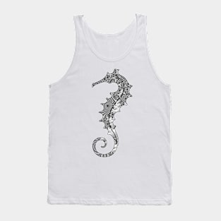 Fractal Hunter Seahorse Tank Top